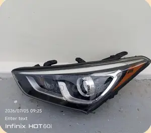 2017 Hyundai Santa Fe Left Headlight