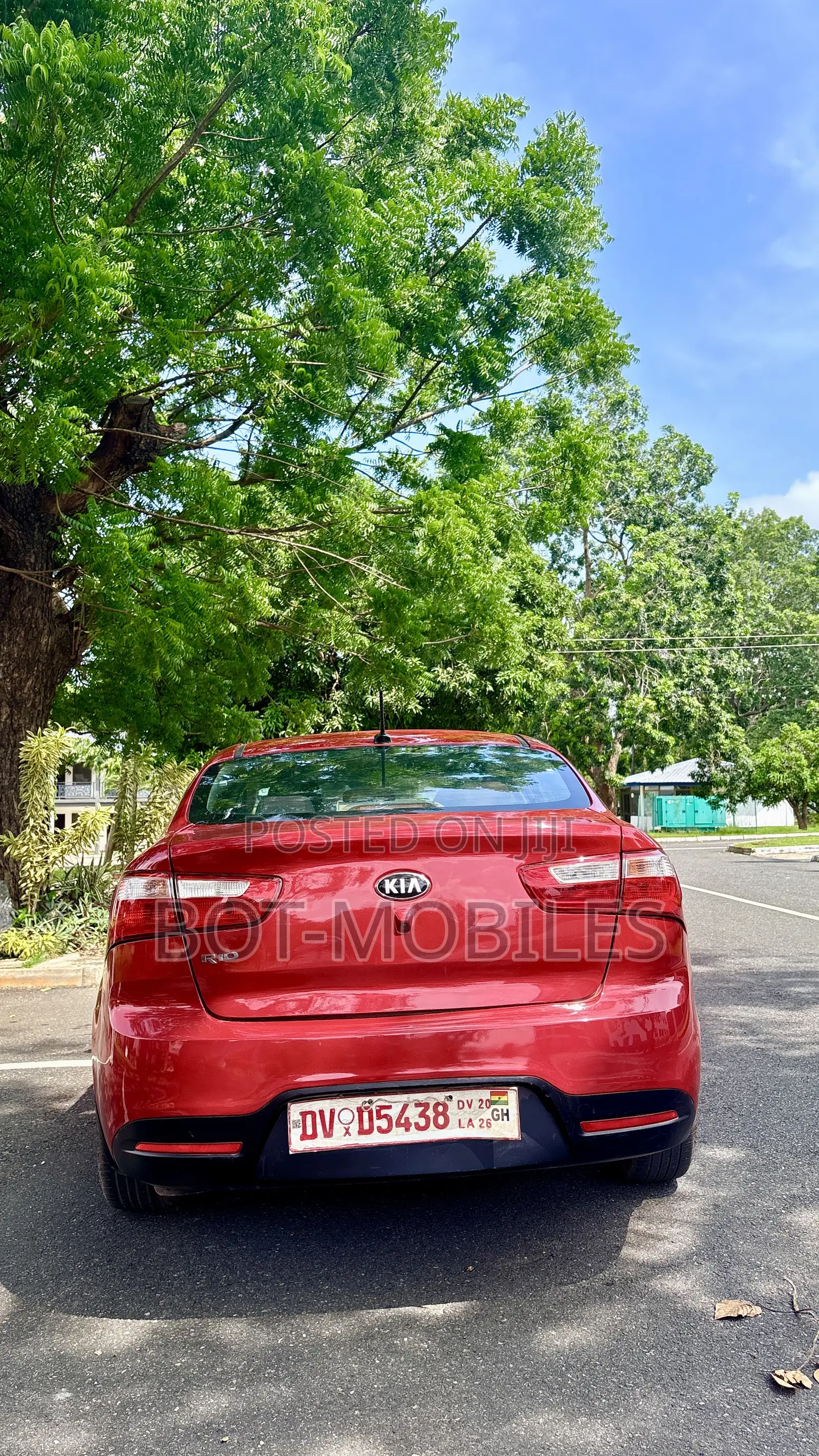Kia Rio EX 4dr Sedan (1.6L 4cyl 6A) 2016 Red