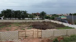 Busy Main Road Side 2 and Half Plots for Sale at Adenta