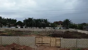 Busy Main Road Side 2 and Half Plots for Sale at Adenta