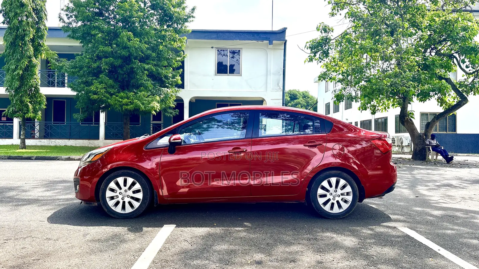 Kia Rio EX 4dr Sedan (1.6L 4cyl 6A) 2016 Red