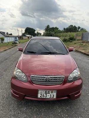 Toyota Corolla S 2007 Red