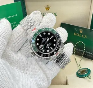 Rolex GMT-Master Ii Sprite Unique Left-Handed Crown Striking Green