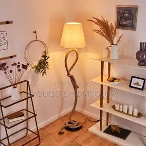 Rope Knot Floor Lamp Available
