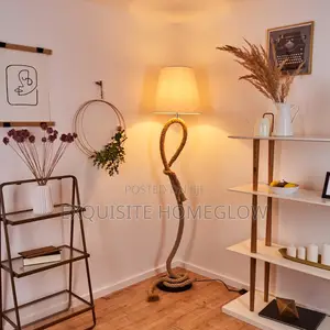 Rope Knot Floor Lamp Available