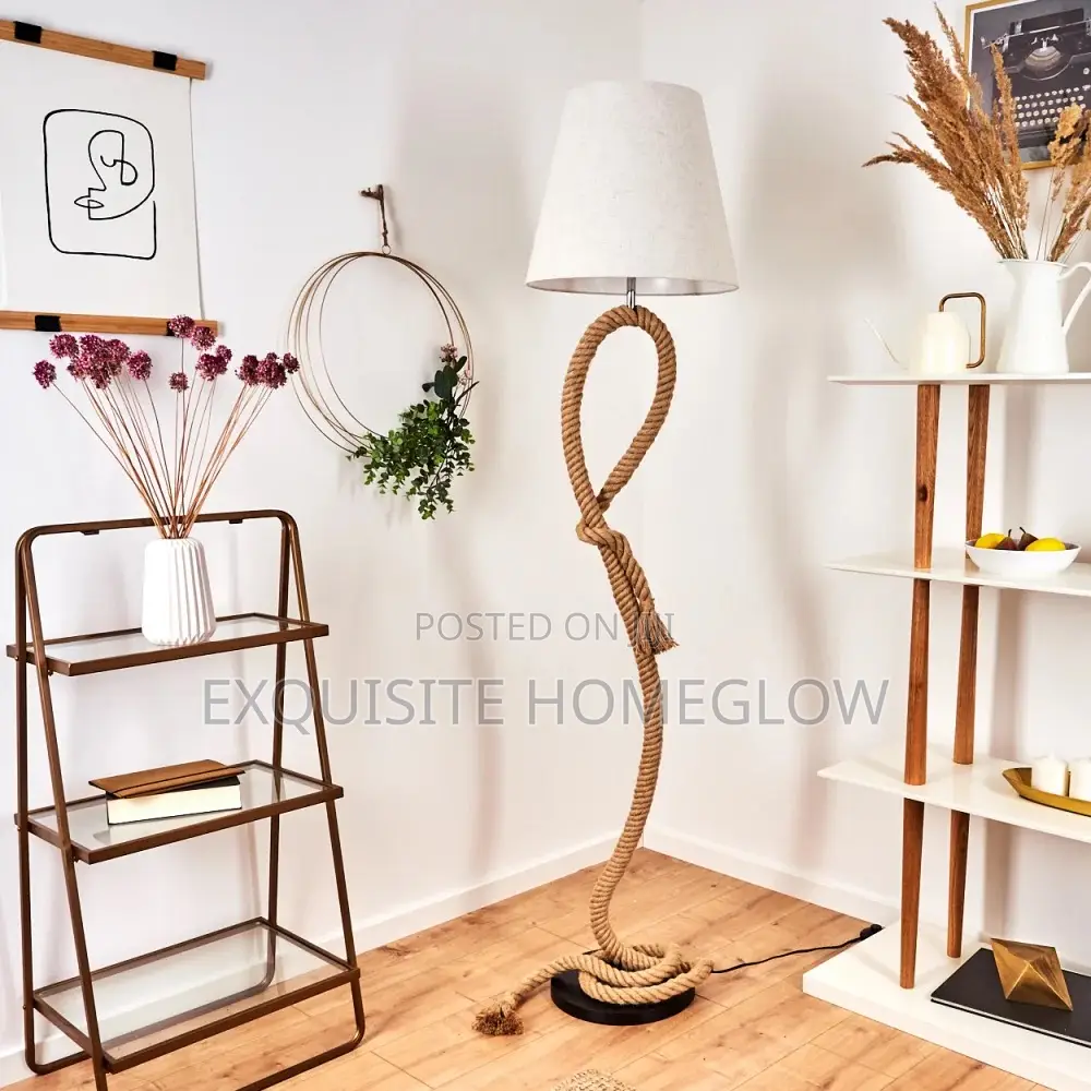 Rope Knot Floor Lamp Available