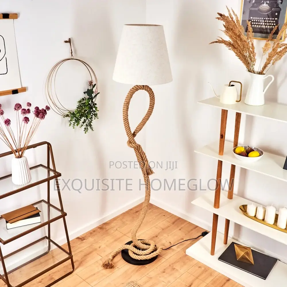 Rope Knot Floor Lamp Available