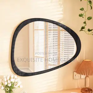 Decorative Cloud Mirror Wall Wooden Frame(90cm + 70cm)