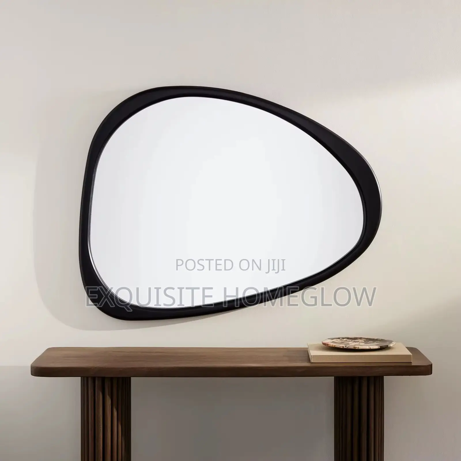 Decorative Cloud Mirror Wall Wooden Frame(90cm + 70cm)