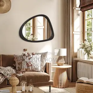 Decorative Cloud Mirror Wall Wooden Frame(90cm + 70cm)