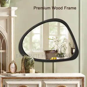 Decorative Cloud Mirror Wall Wooden Frame(90cm + 70cm)