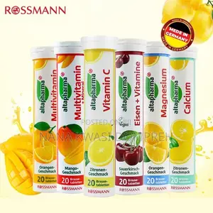 German Original Vitamin C, Multivitamin, Calcium, Vitamin B12, Etc