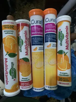 German Original Vitamin C, Multivitamin, Calcium, Vitamin B12, Etc
