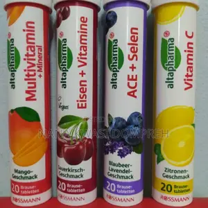 German Original Vitamin C, Multivitamin, Calcium, Vitamin B12, Etc