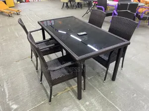 Outdoor Durable Rectangle Dining Set