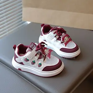 Girls’ My Melody Strawberry Velcro Sneakers