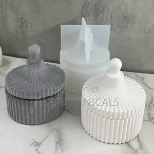 Ribbed Gypsum Jar Mold
