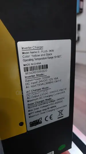 3kw 24v Hybrid Inverter (High Voltage High Frequency Inverter)