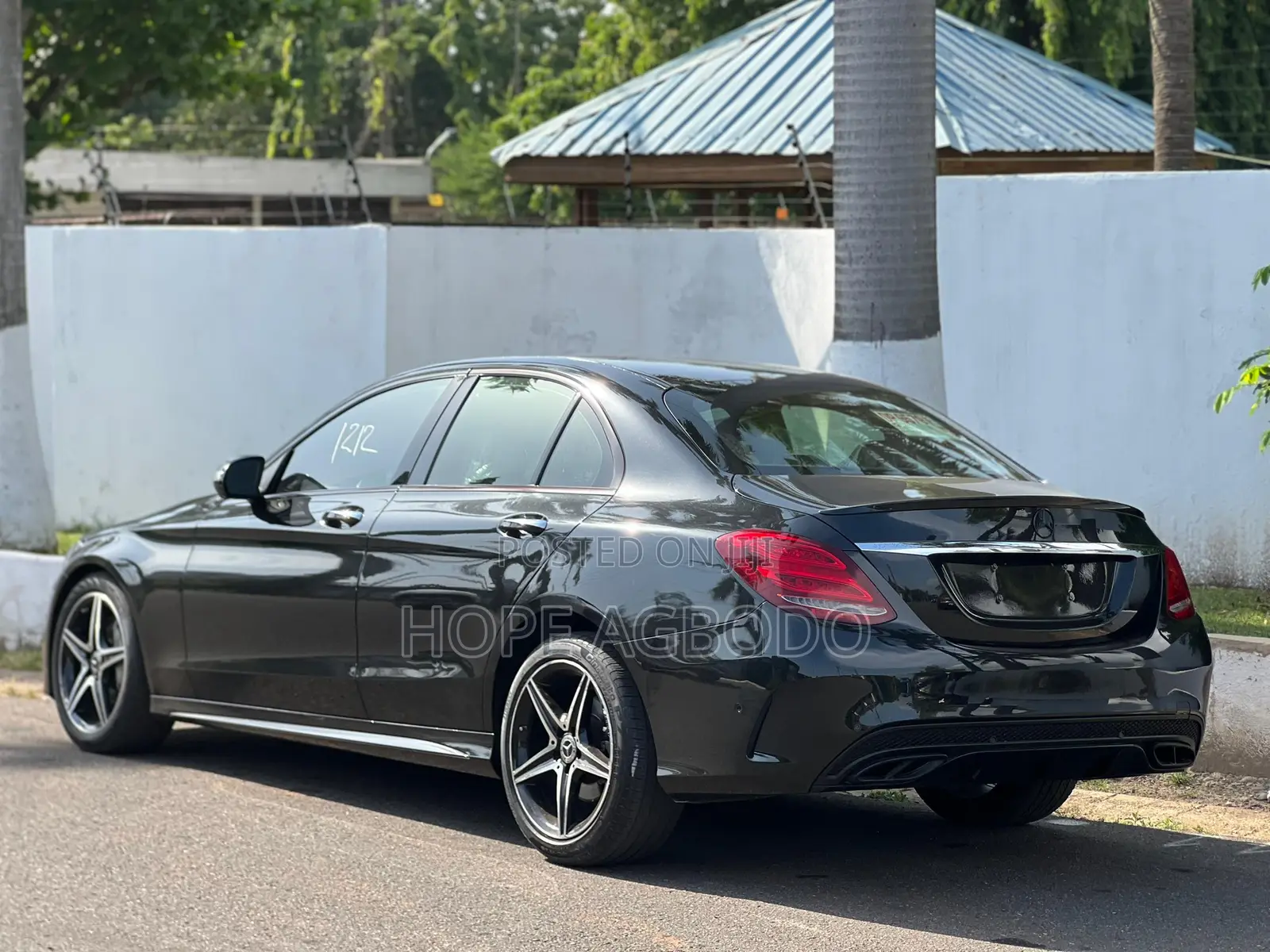 Mercedes-Benz C300 Base C300 AWD 4MATIC Sedan 2018 Black