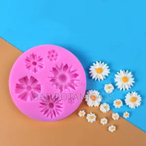 Mini Silicone Flower Mold For Candle Decor