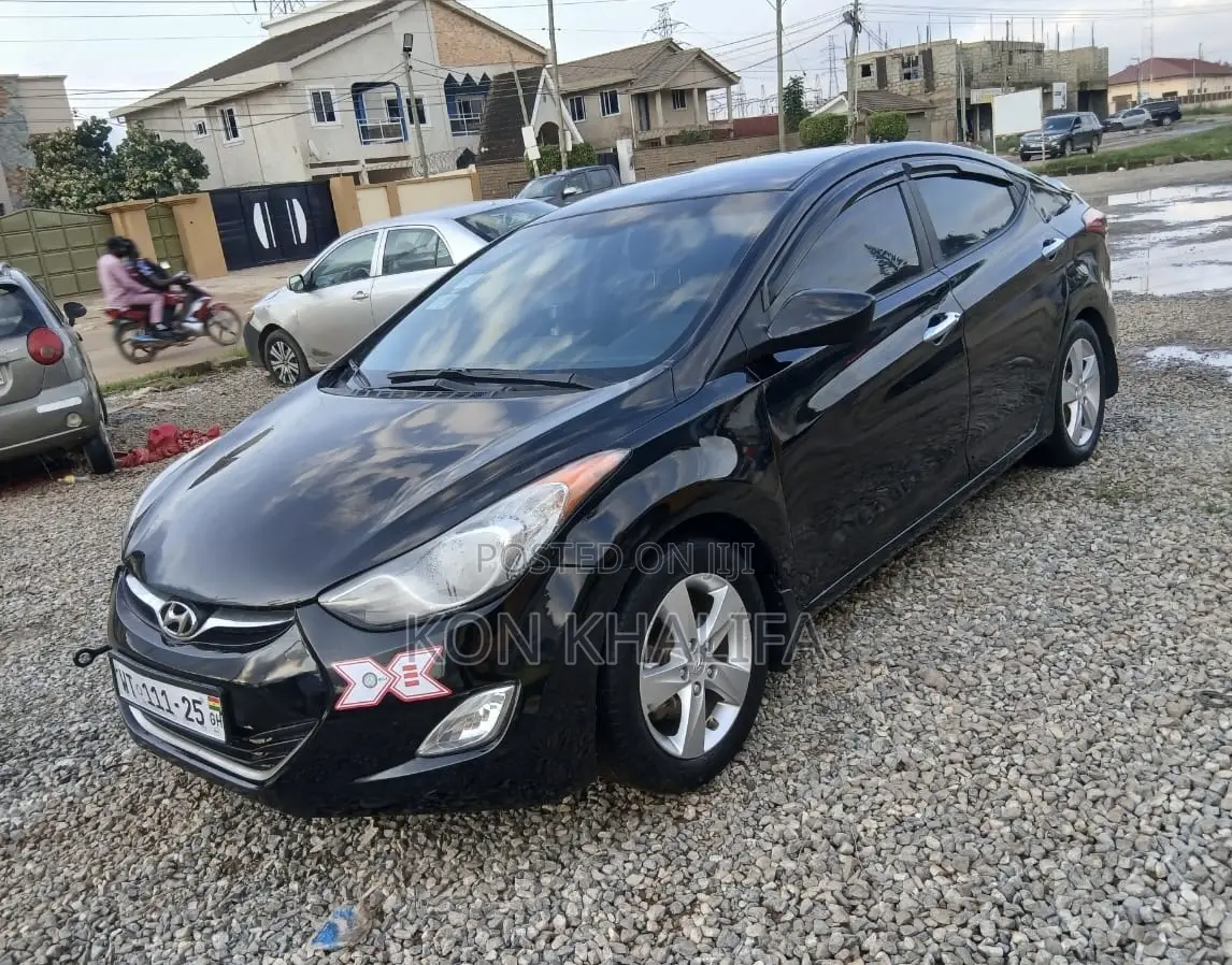 Hyundai Elantra 2013 Black