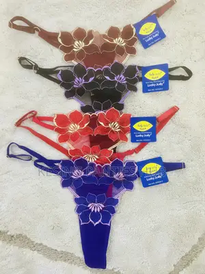 Lace and G-String Panties