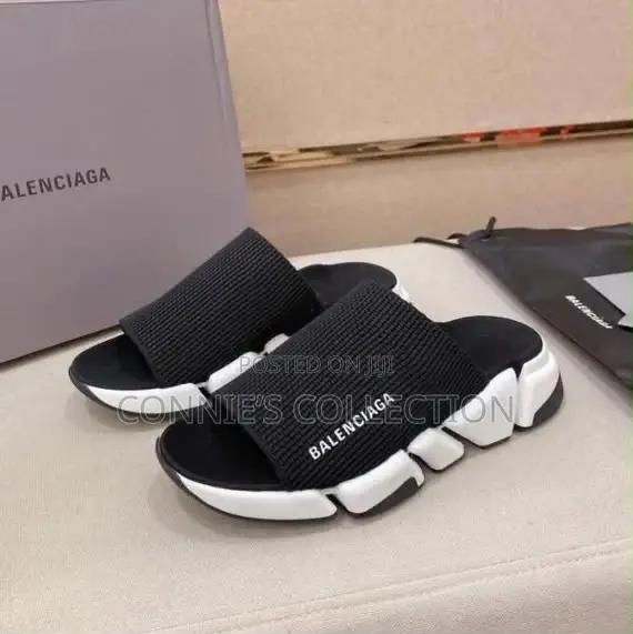 Balenciaga Speed 2.0 Recycled Knit Slides