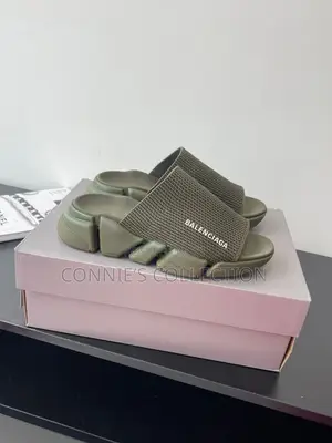 Balenciaga Speed 2.0 Recycled Knit Slides