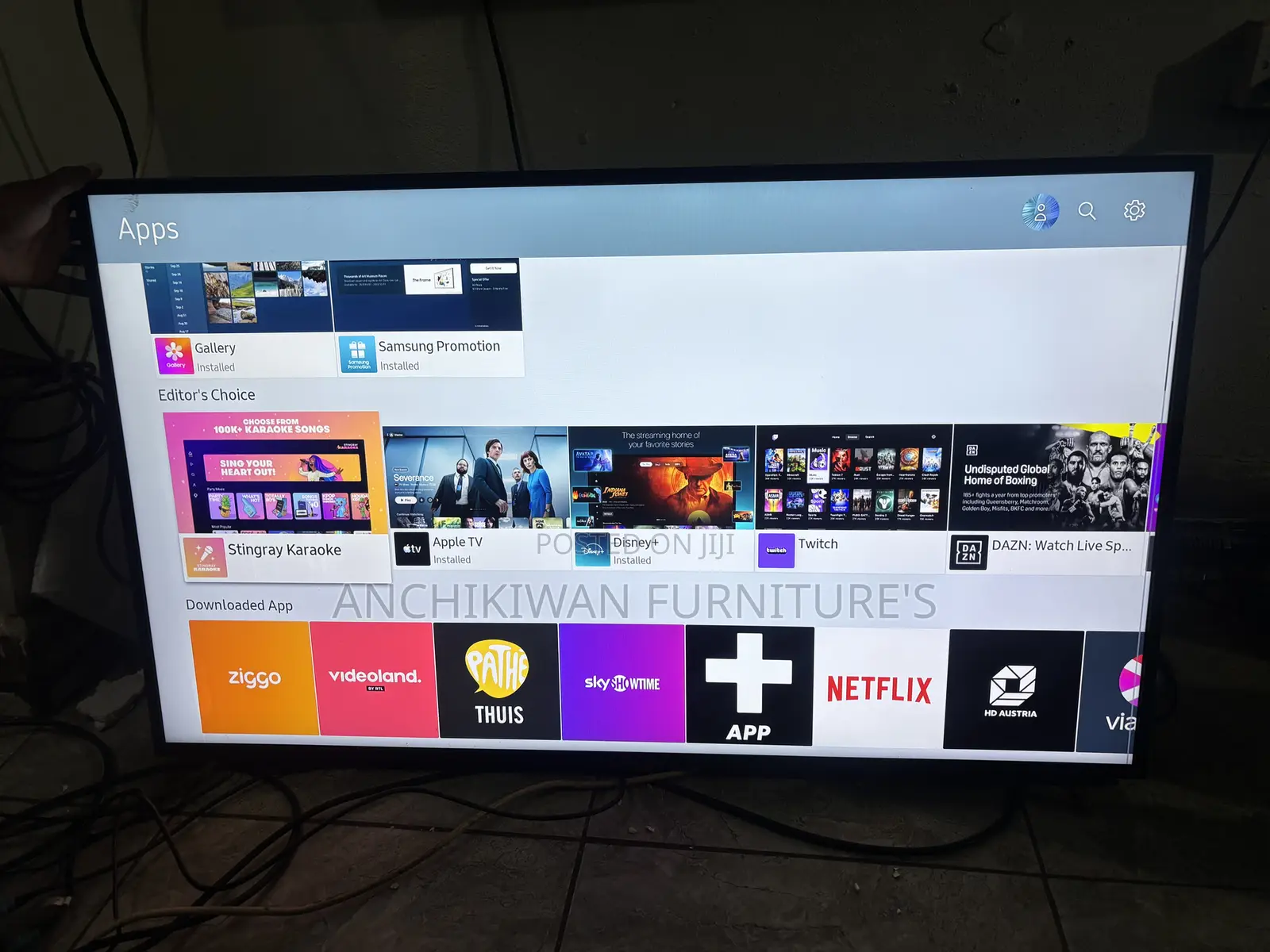 Series 7 Samsung 43 Inches Smart Tv (Payment on Delivery)