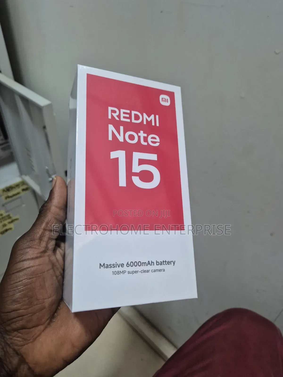 New Xiaomi Redmi Note 15 256 GB Black
