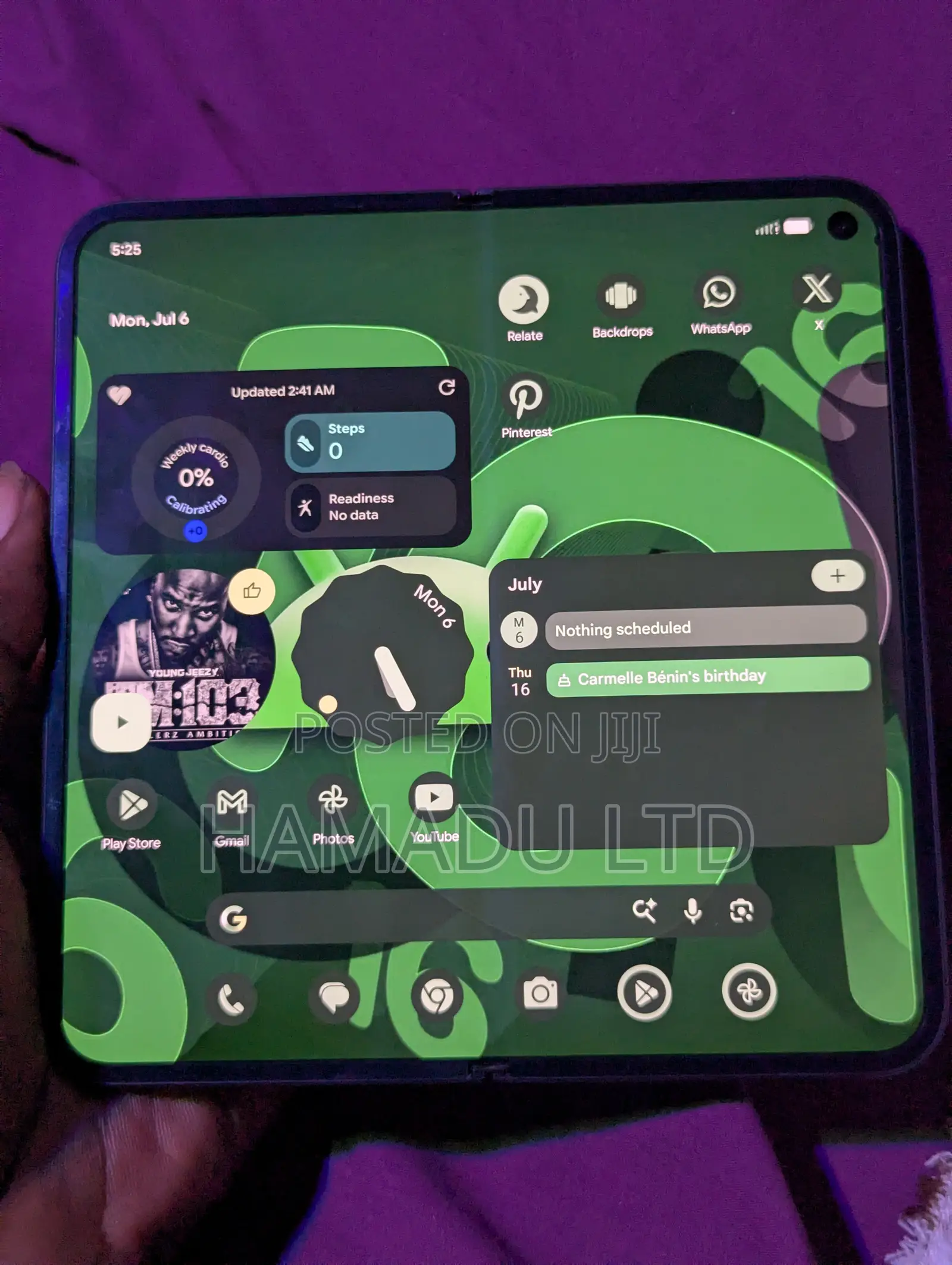 Google Pixel 9 Pro Fold 256 GB Black