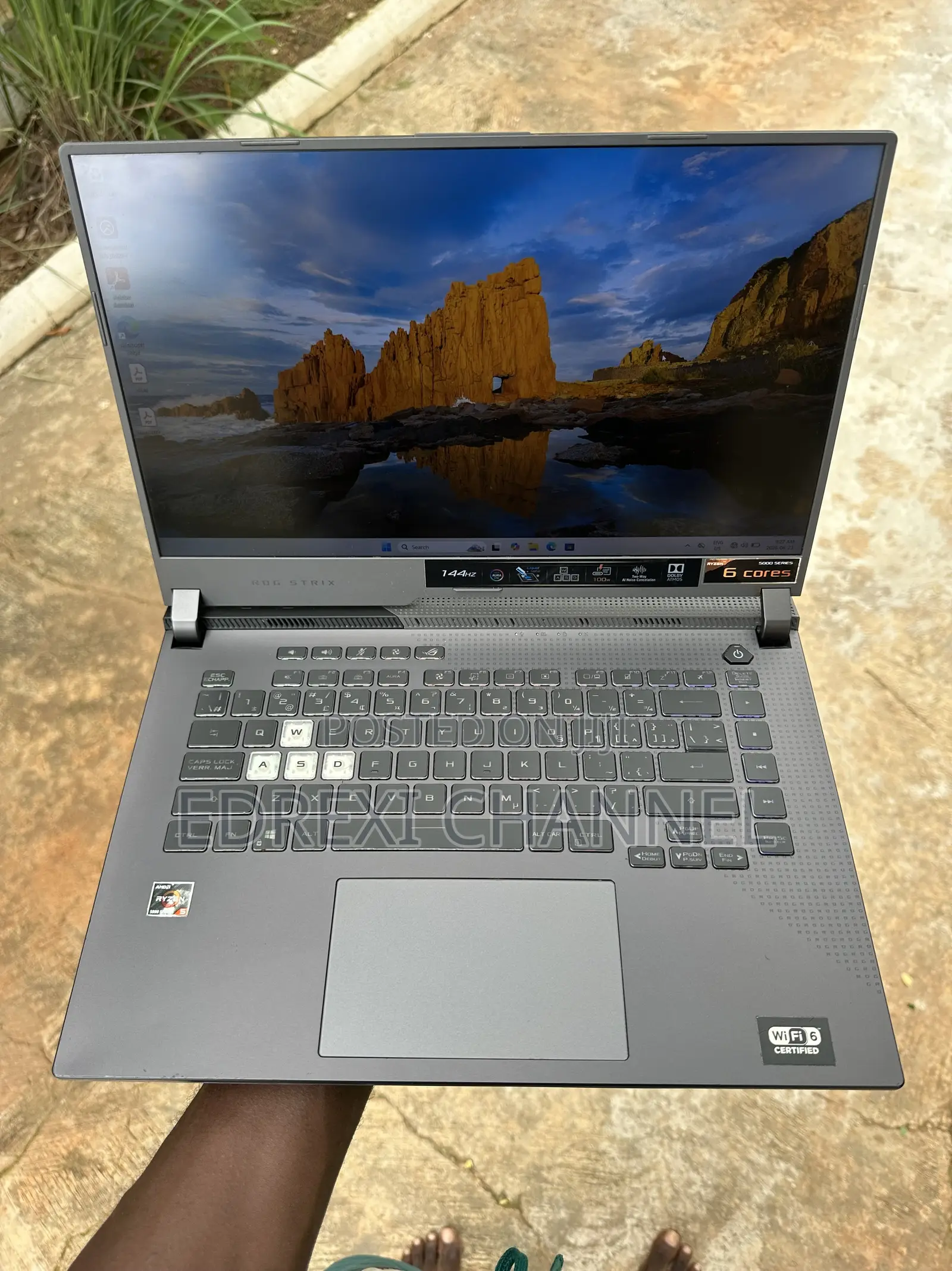 Laptop Asus ROG Strix G15 G512 8GB AMD Ryzen 5 SSD 500GB