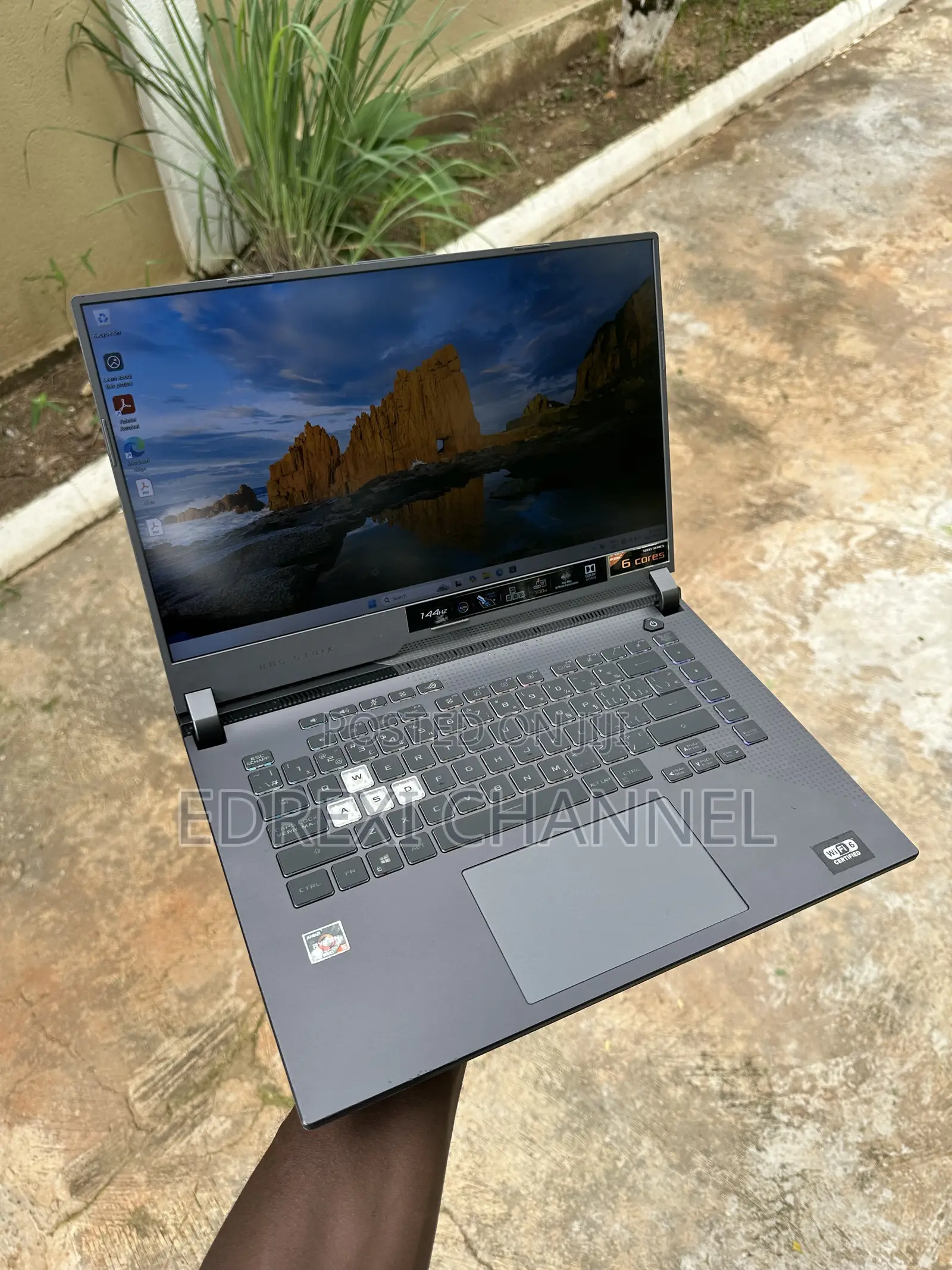 Laptop Asus ROG Strix G15 G512 8GB AMD Ryzen 5 SSD 500GB