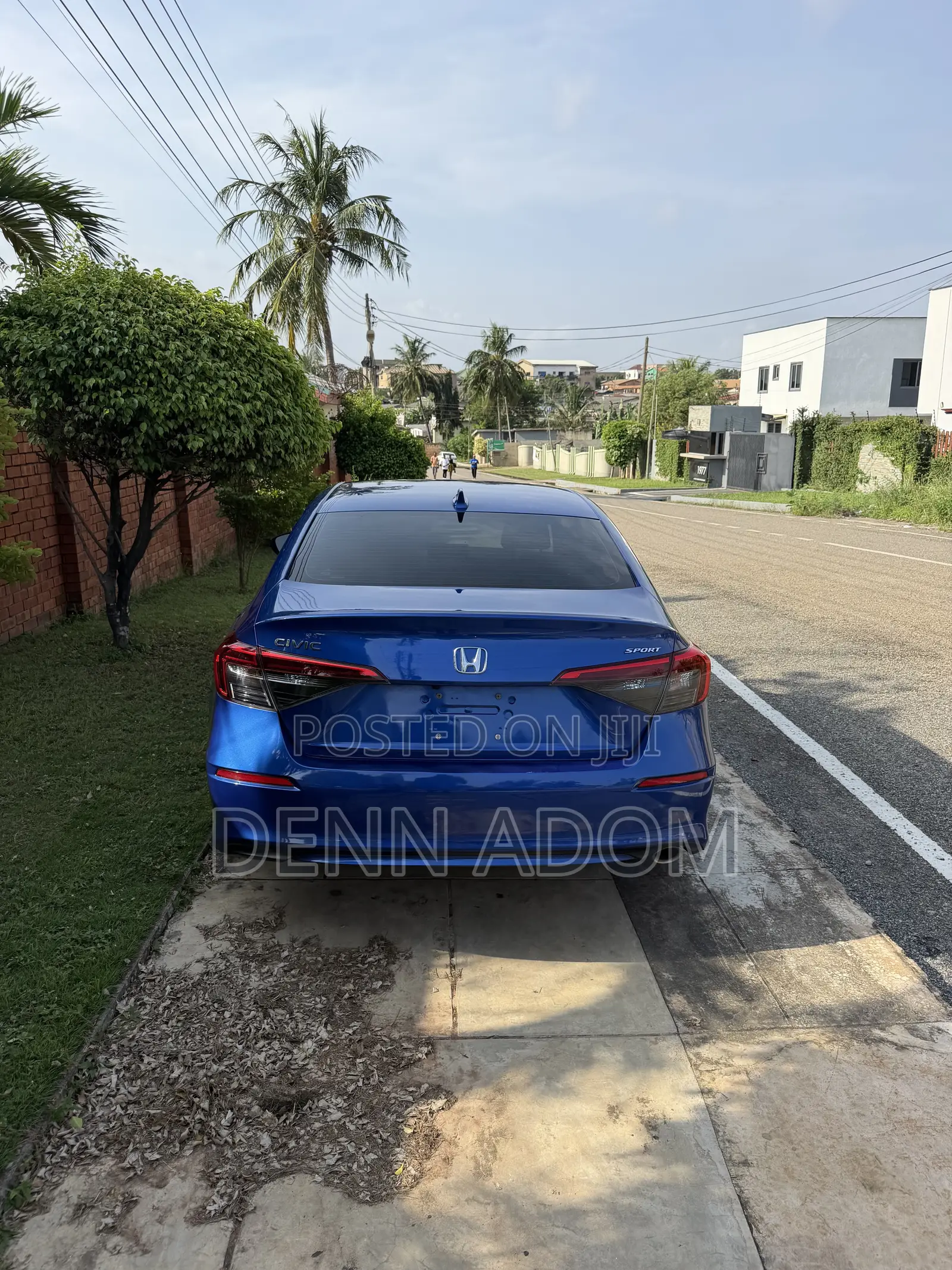 Honda Civic Sport CVT 2024 Blue