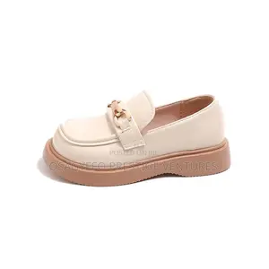Kids Classic Cream School Casual Loafers
