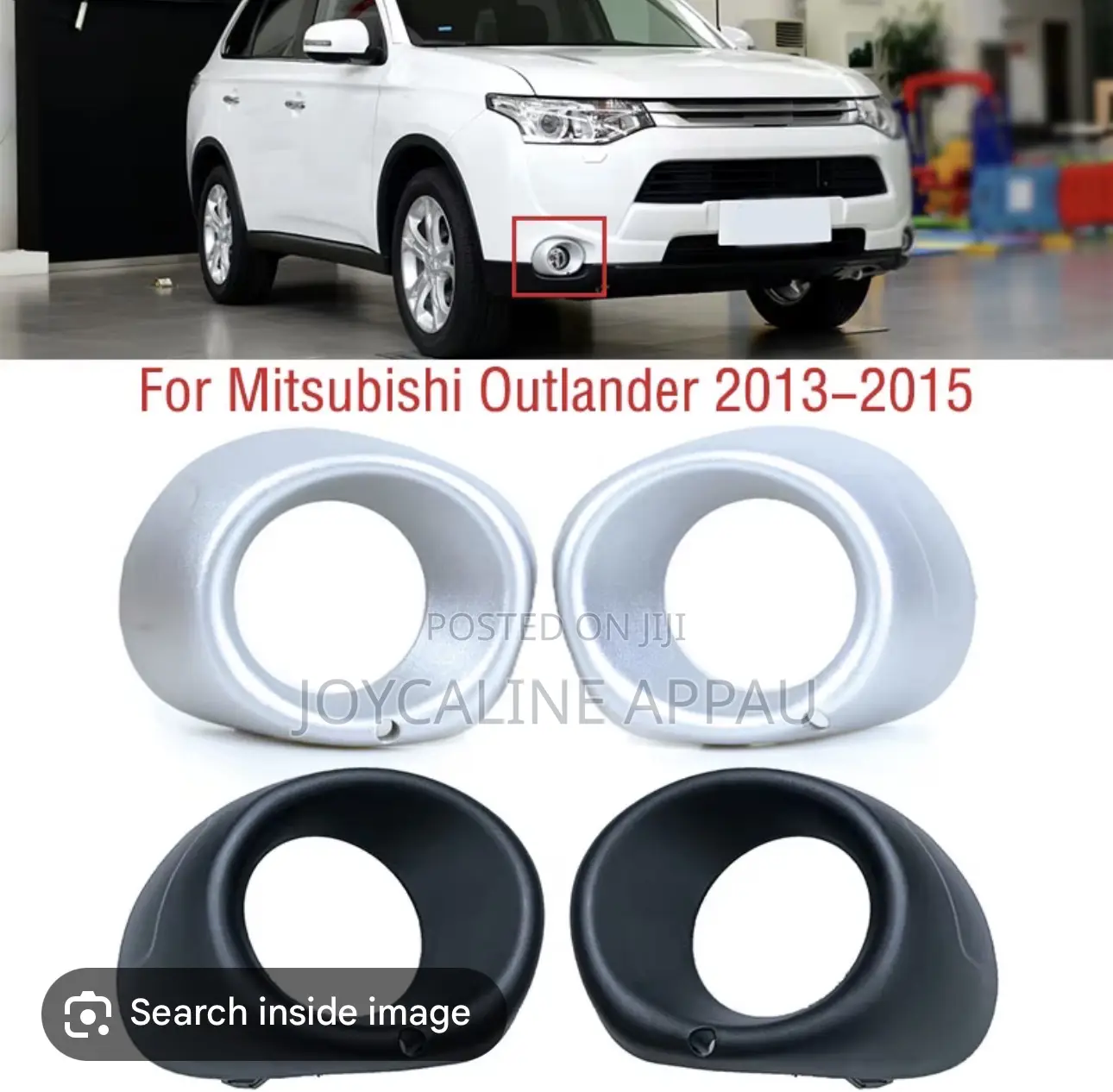 Mitsubishi Outlander 2013 to 2015 Fog Light Cover