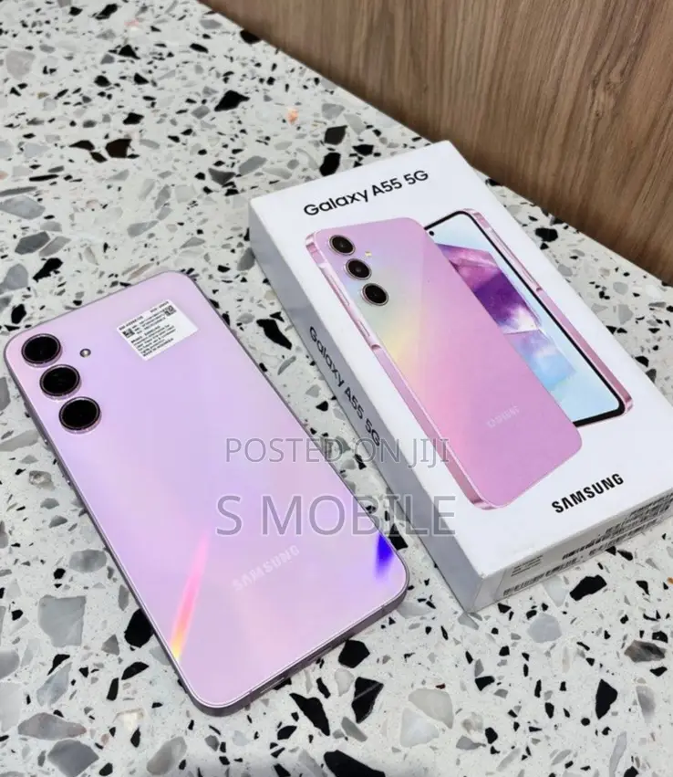 New Samsung Galaxy A55 256 GB Purple