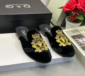 Dolce and Gabbana Suede Half Shoe