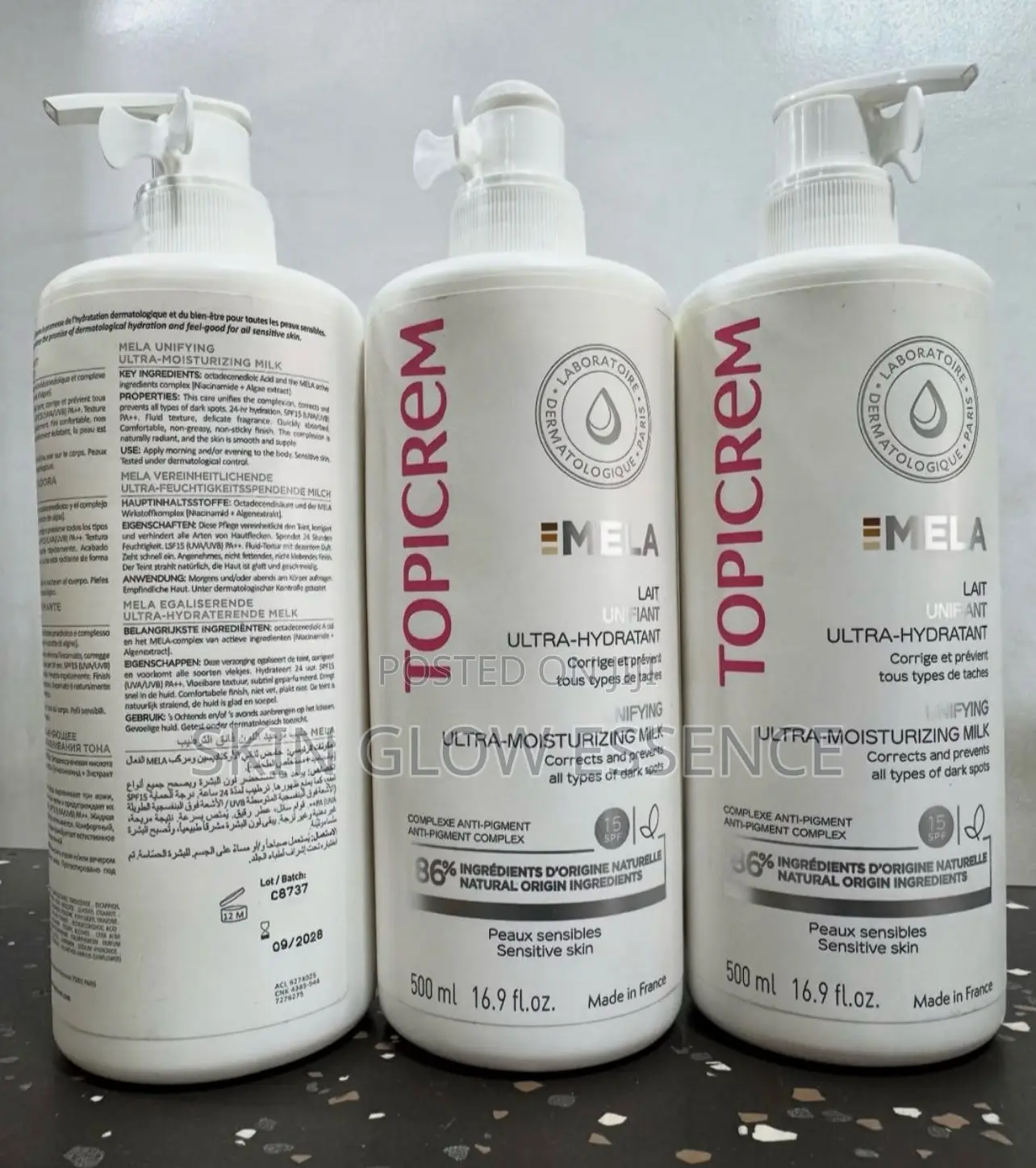 Topicrem Mela Ultra Moisturizing Body Milk