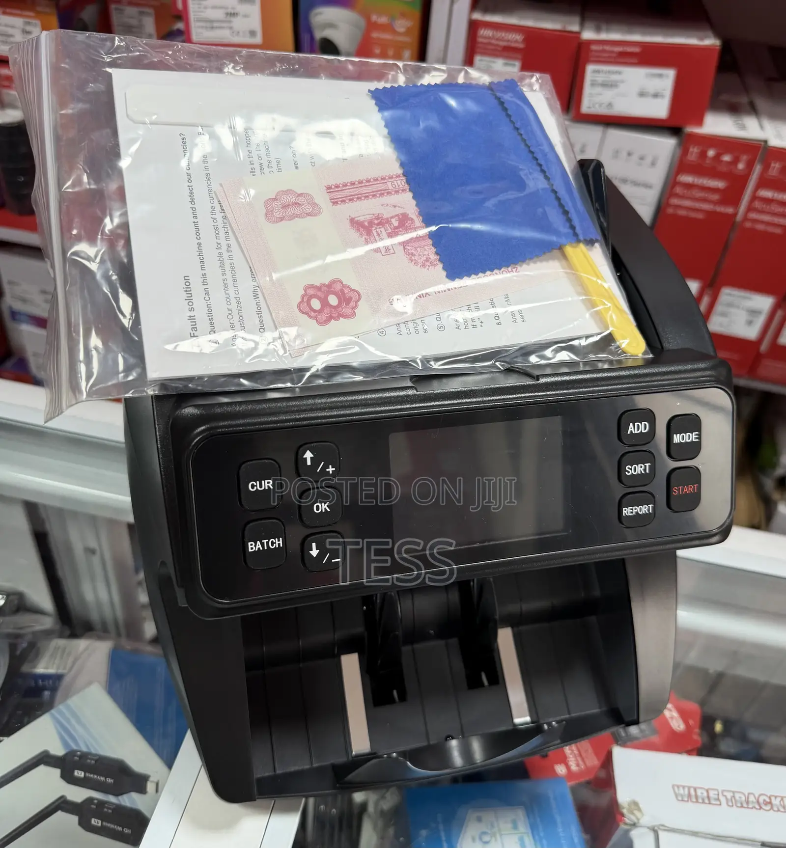 Bill Counter Mix Value Money Counter Multi Currency