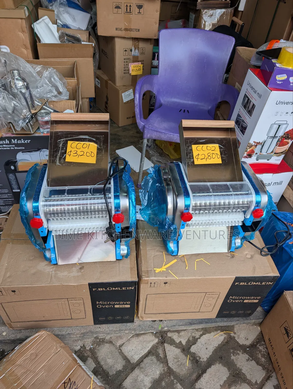 Chinchin and Atsomo Cutter Machine