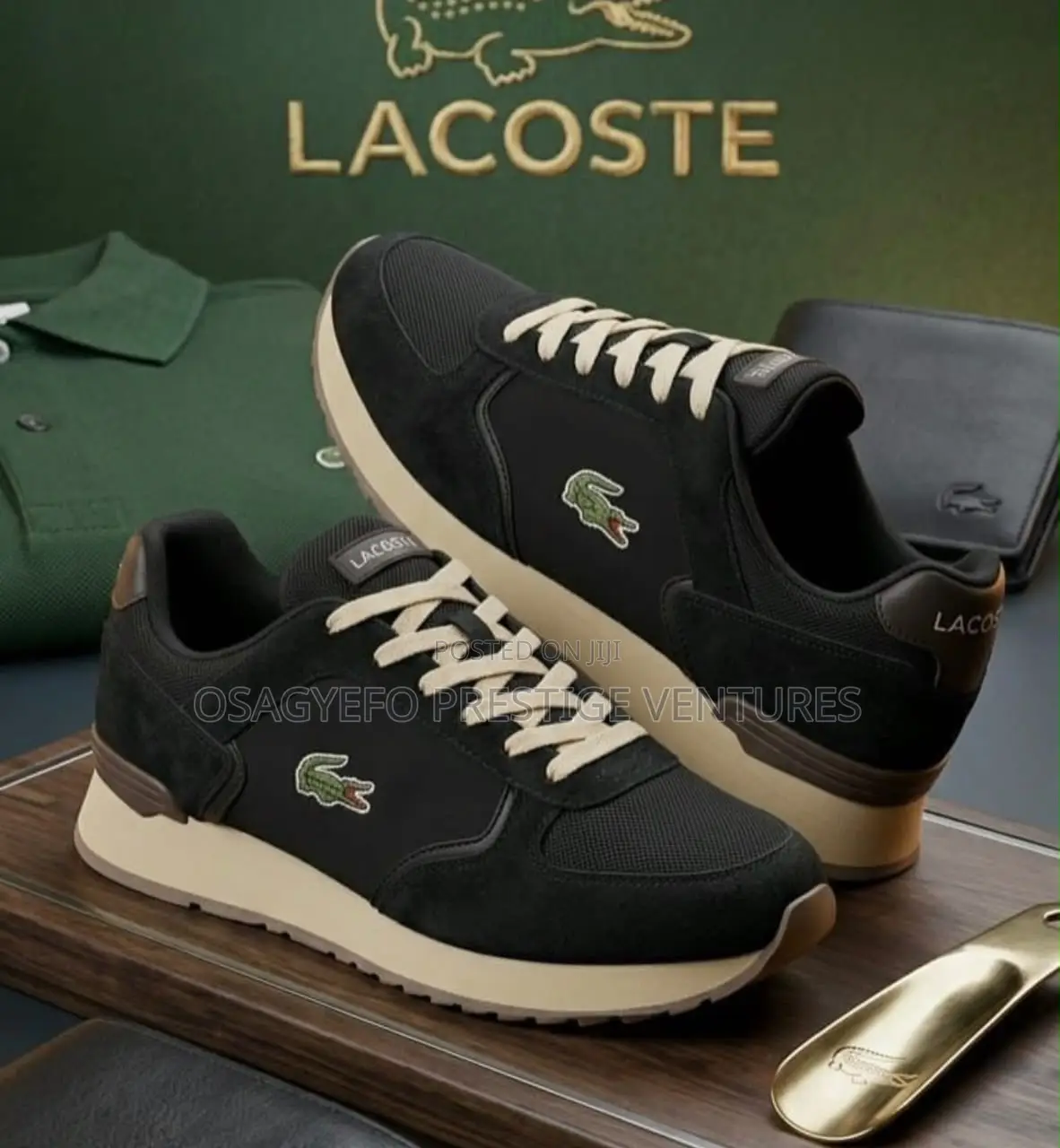 Lacoste Court-Style Low-Top Sneakers