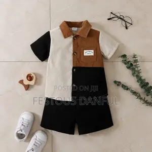 Boys Summer Outfit (1- 6 Years) - 2pcs Set