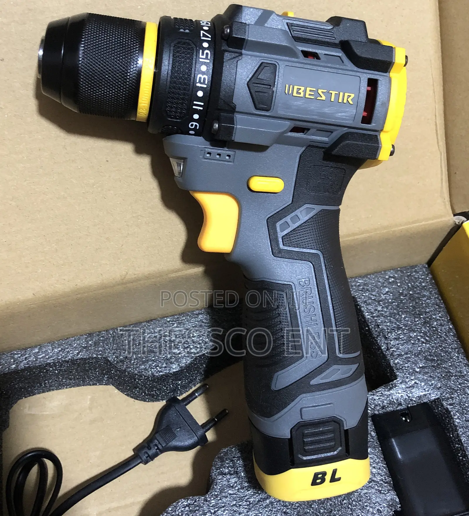 Cordless Brushless Drill 16v Bestir