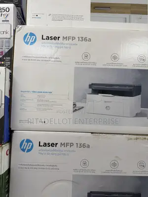 HP Laserjet Pro MFP 136a, Print, Scan, Copy (Black and White) Printer