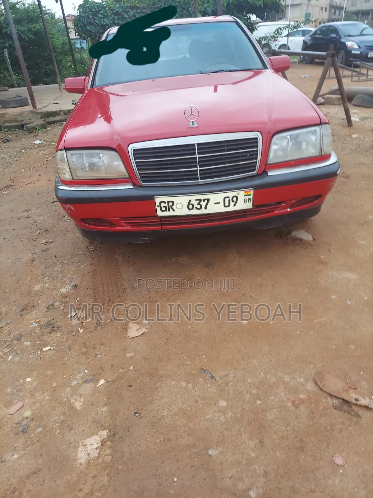 Mercedes-Benz C180 2003 Red