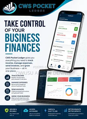 Cws Pocket Ledger - Easy Accounting For Business