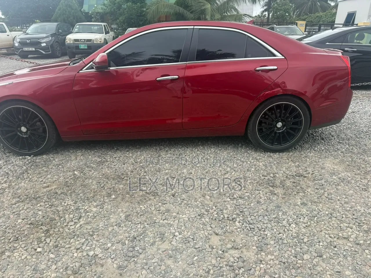 Cadillac CTS 2015 Red