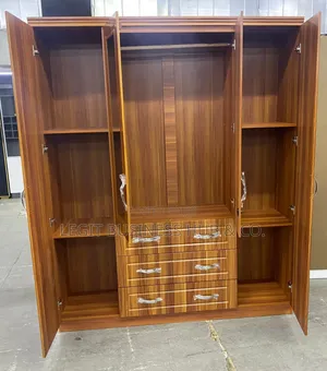 Wooden Wardrobe 4 Doors