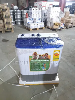 Effortless Laundry for Big Households: Syinix 9kg Power Wash Spin